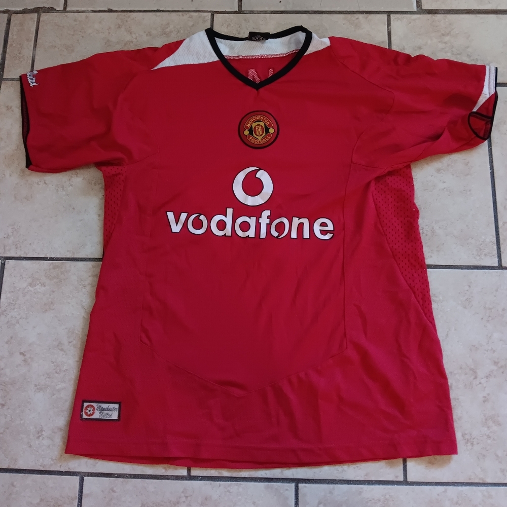 Manchester United Jersey Mens Large Ronaldo #7 Red Home football (No Ofitial) - Picture 2 of 6